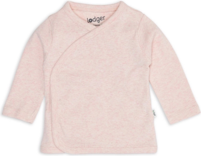 Lodger preklopna majica od organskog pamuka melange tan, vel. 50
