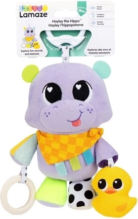 Lamaze Hippo Hayley Hanging Toy with Clip