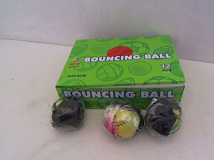 Neon ball on an elastic string