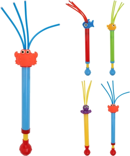 Prskalica vodeni pištolj 54 cm s raspršivačem – mix boja i motiva