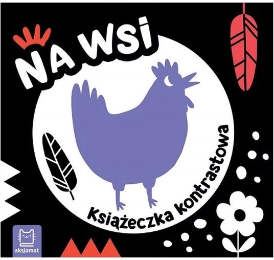 Na selu – kontrastna knjižica za bebe