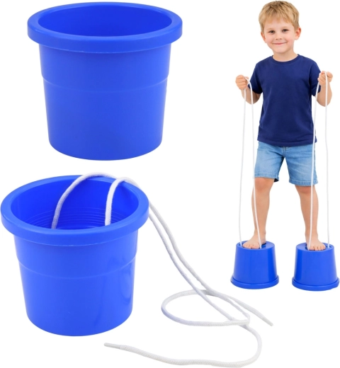 Kantele hodalice za vježbanje ravnoteže, plave, 2 kom