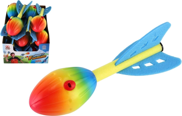 Pjenasta zviždeća bacačka raketa 25 cm