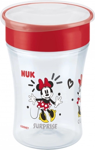 Dječja šalica NUK Magic Cup Minnie, 360°, 230 ml