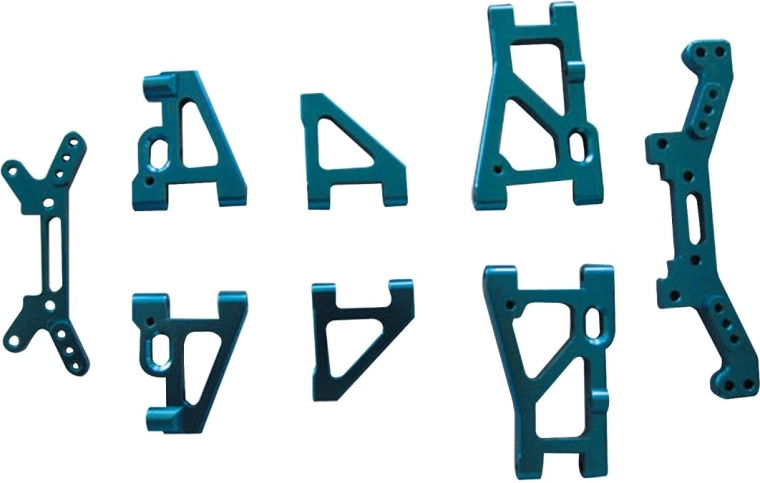 Aluminum tuning arm set for Hoolk front and rear shock absorbers