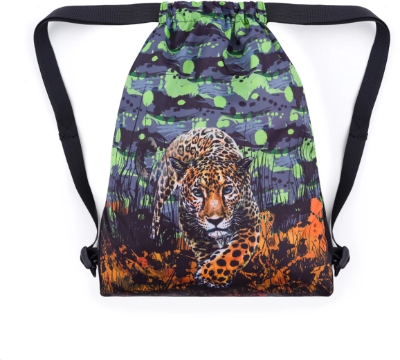 Bagmaster školska vrećica za papuče i tjelesni prim leopard