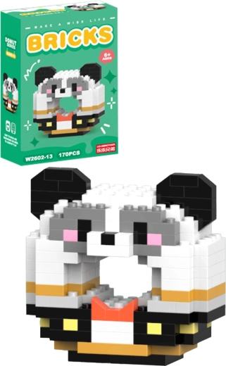 Donut Panda building set (170 pieces) - 1 piece