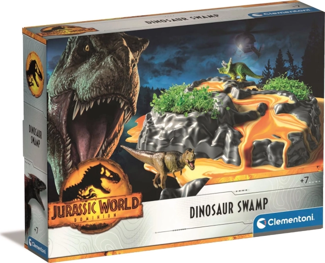Clementoni Science & Play Jurski svijet – dinosaurovska močvara eksperimentalni set