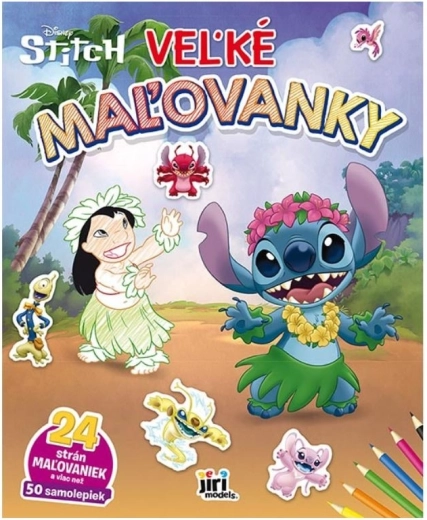 Large Coloring Book Lilo & Stitch