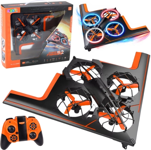 RC dron kvadkopter s LED osvjetljenjem i upravljanjem putem aplikacije