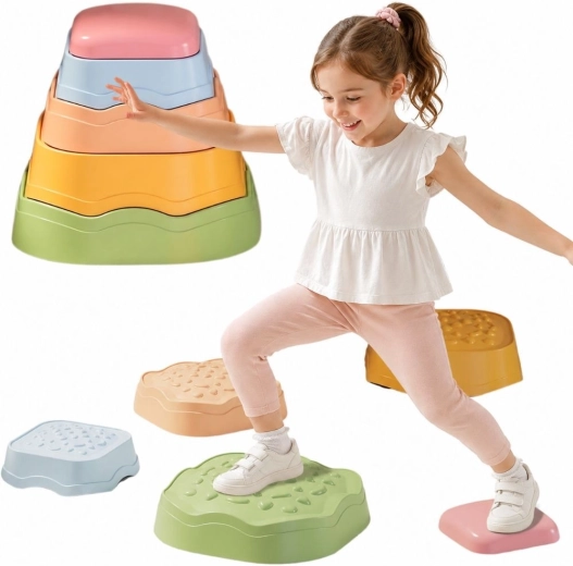 Woopie sensory balance stones - 5 pcs
