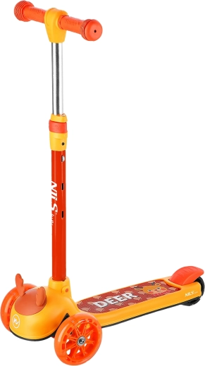 Dječji troskuter s LED kotačima NILS Fun Deer