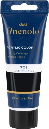 Acrylic Paint 75 ml – Black
