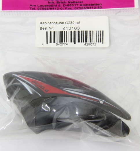 Jamara canopy cabin G230 red - 1 piece