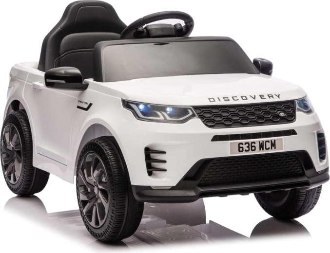 Electric Ride-On Car LAND ROVER Discovery white