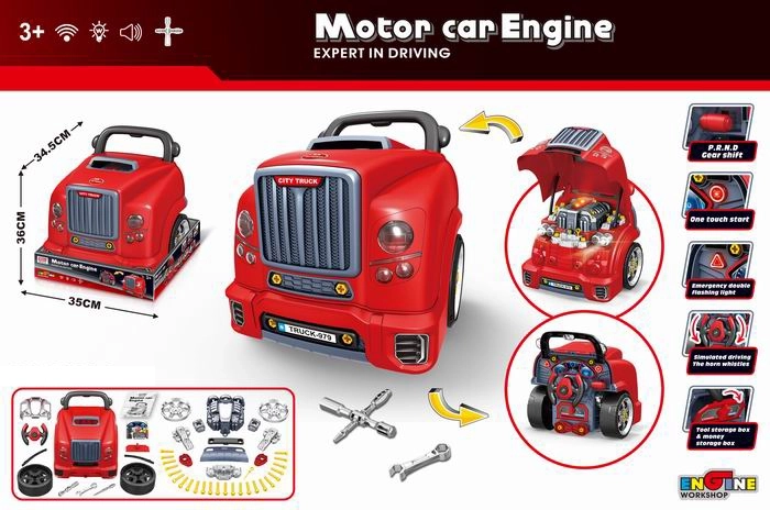 Educational engine for disassembly and assembly Mechanic
