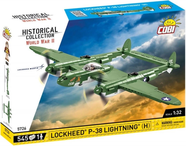 Konstruktorski set COBI Lockheed P-38 Lightning 1:32