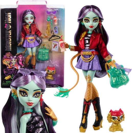 Lutka Monster High Jinafire Long s ljubimcem