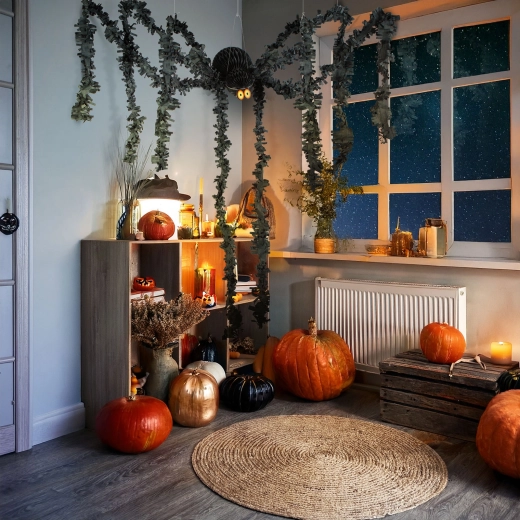 Halloween Decoration – Black Paper Spider