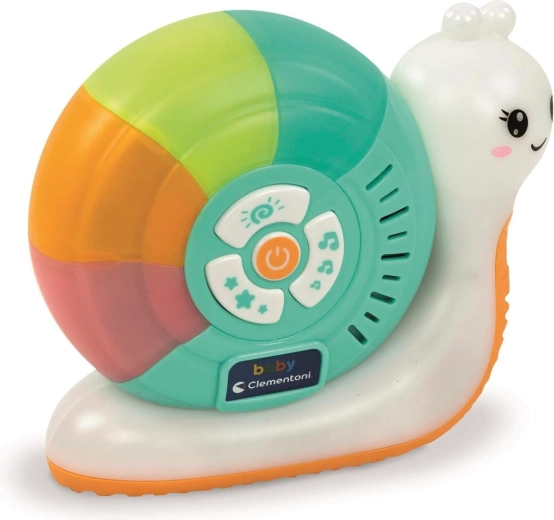 Noćna lampica puž s melodijama CLEMENTONI Baby