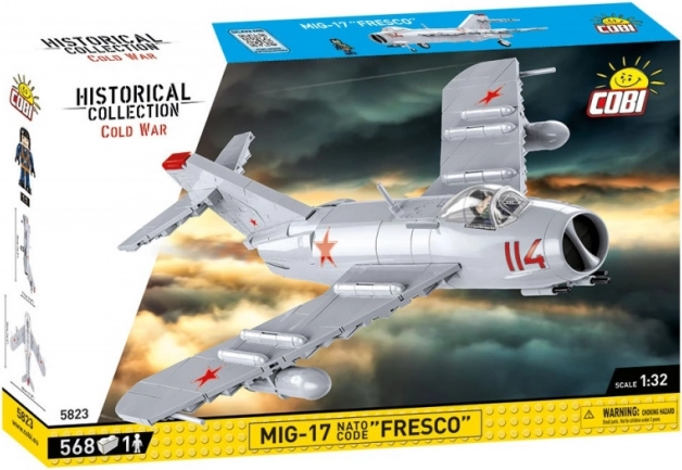 MiG-17 iz povijesne kolekcije COBI model