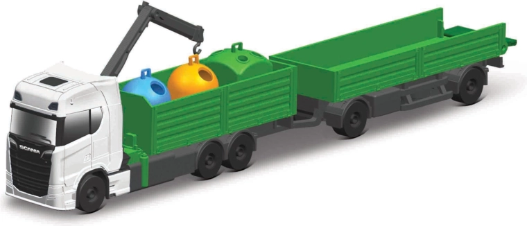 Maisto Mini Construction Vehicle Scania 770 S Recycling