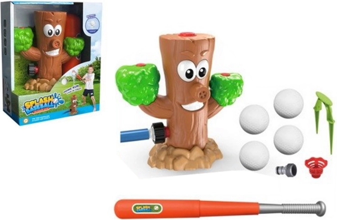 Water garden skill game with tree for children