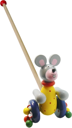 Miš na drvenoj palici