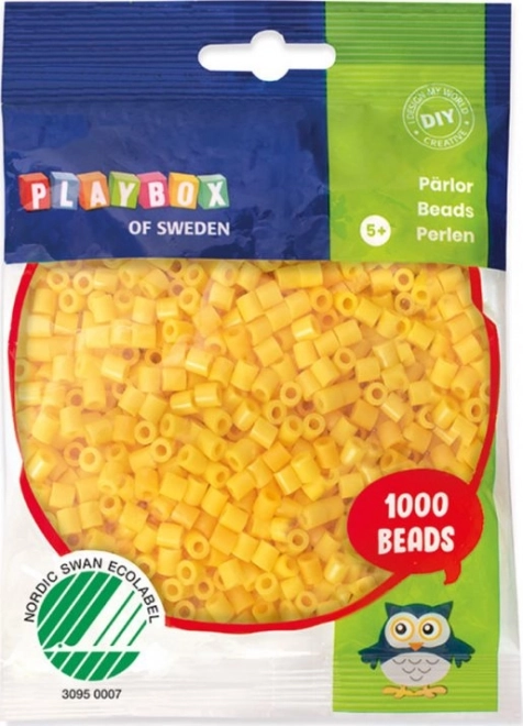 Žute glačalne perlice Playbox 1000 kom