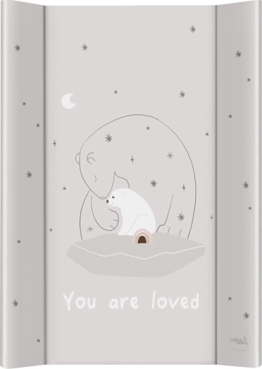 Ceba Baby podloga za presvlačenje s čvrstom pločom Basic Polar Bears 50 × 70 cm