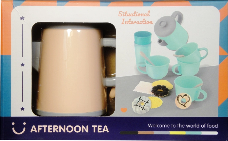 Dječji čajni set – plastični kuhinjski set za igru kućanstva