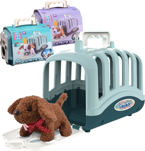 Plišani ljubimci u transporteru – set od 15 kom