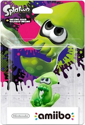 Amiibo figure Splatoon Squid (Inkling Squid) – green