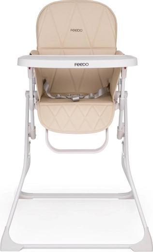 Feedo Bite high chair, pastel beige
