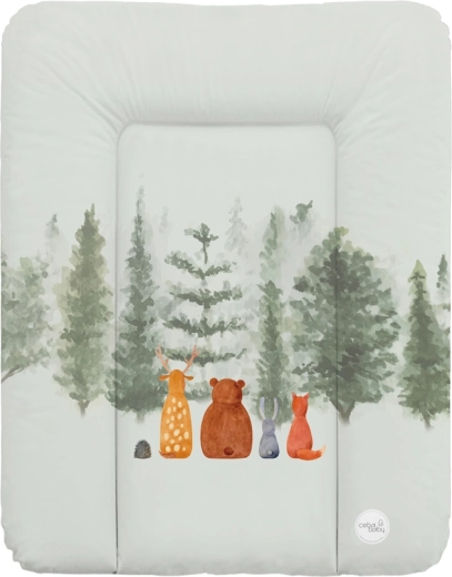 Ceba Baby mekana podloga za presvlačenje za komodu 50 × 70 cm basic forest companions