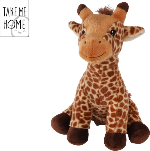 Plišana žirafa Take Me Home sjedeća 25 cm - 1 komad