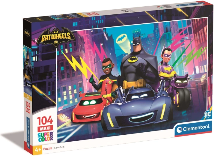 Puzzle 104 maxi dijelova Batwheels