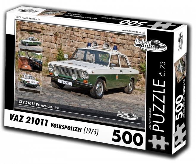 Retro auta puzzle VAZ 21011 Volkspolizei 500 dijelova