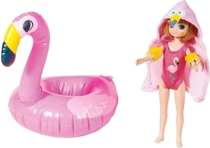 Lottie lutka plivačica s flamingom