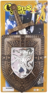 Dječji viteški set mač i štit