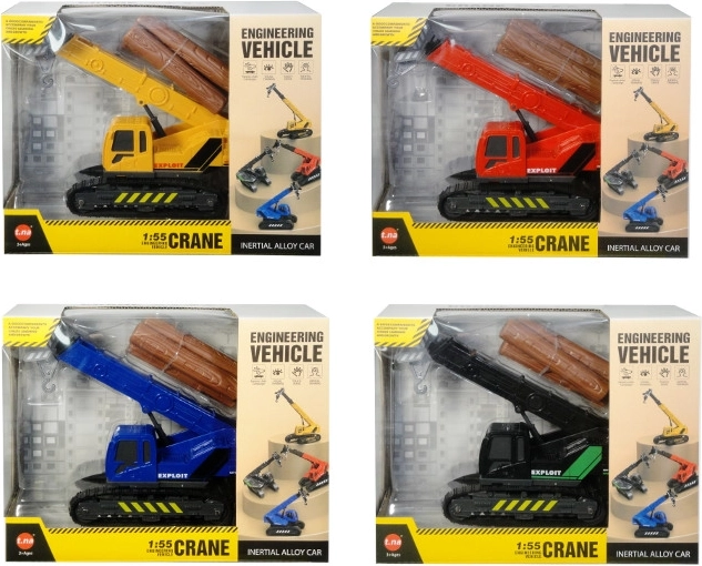 Metalna građevinska dizalica – dječja igračka