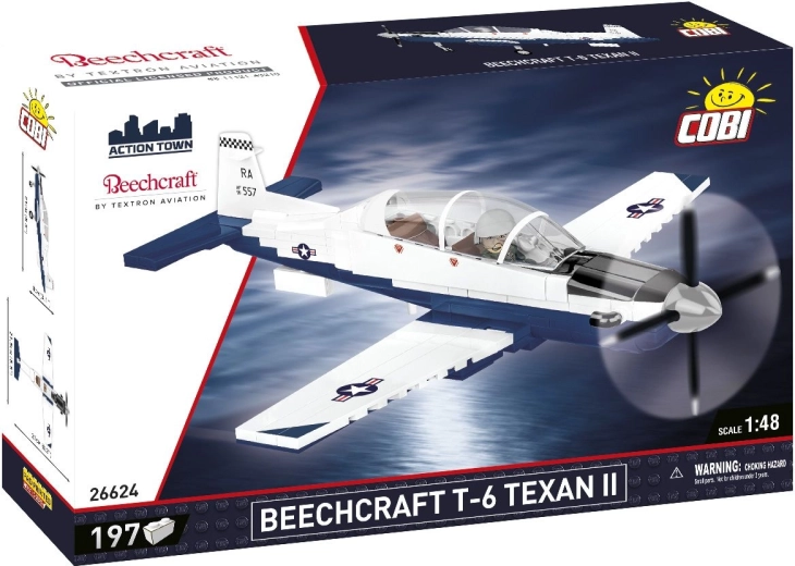 Cobi Beechcraft T-6 Texan II aircraft building set 1:48 (197 pieces)