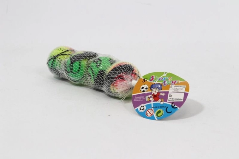 Loptice na gumici 4,7 cm (4 kom)