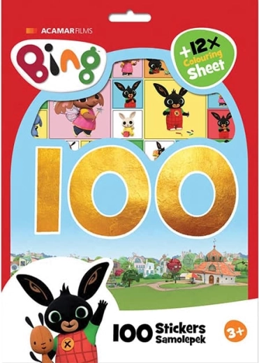 Bing set bojanki sa samoljepljivim naljepnicama (više od 100 kom)