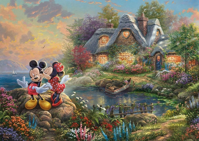 Puzzle Miljenici MICKEY I MINNIE 1000 dijelova