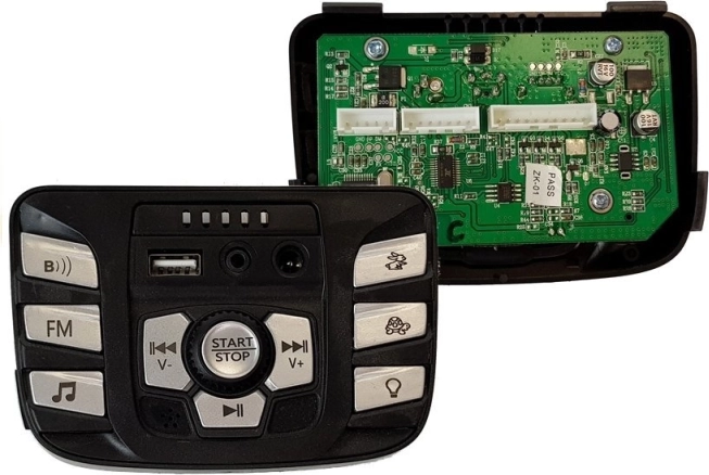 Glazbeni panel za vozilo na akumulator