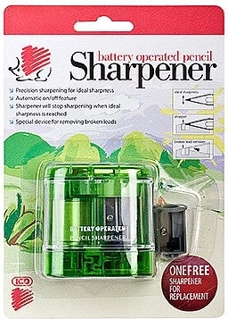 Električna šiljalica ICO Mini na baterije, asort