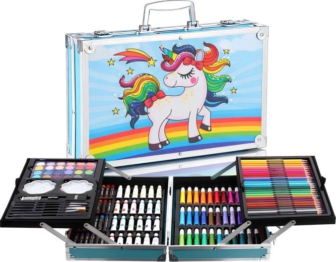 Renew Force Pony art set in a suitcase unicorn 145 pieces - 1 piece