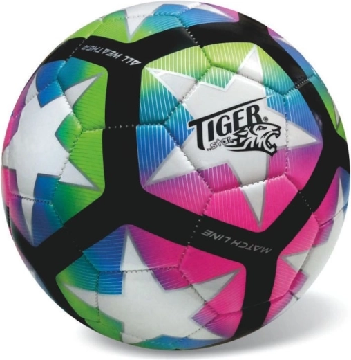 Nogometna lopta Match line fluo, višebojna, vel. 5