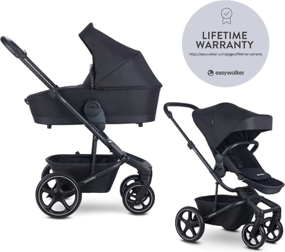 Easywalker kombinirana kolica Harvey 5 2u1 – Midnight Black